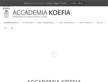 Tablet Screenshot of koefia.com